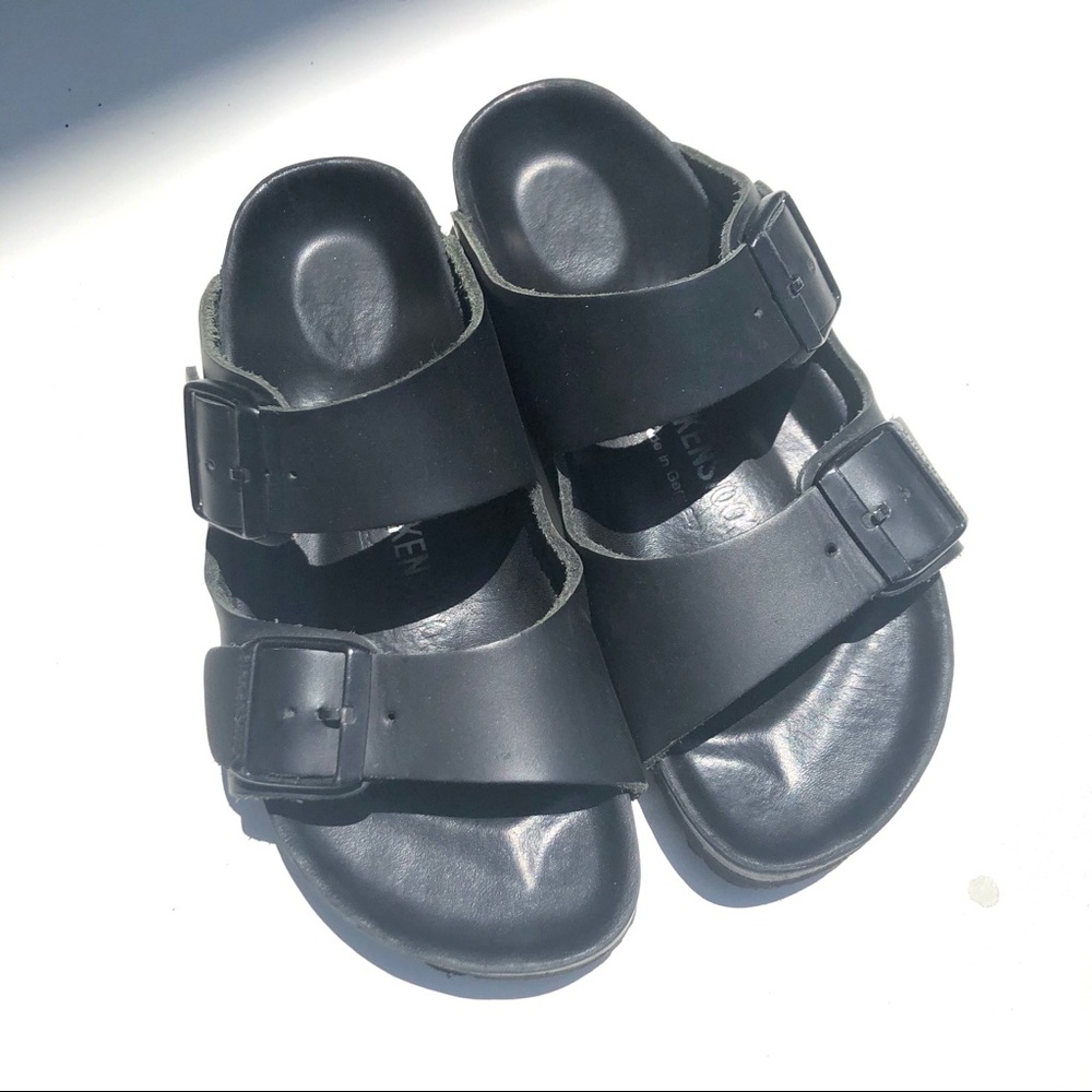 Birkenstock Monterey (full black leather Arizona)